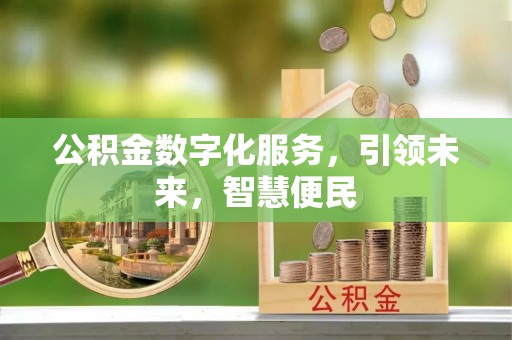 巍山公积金数字化服务，引领未来，智慧便民