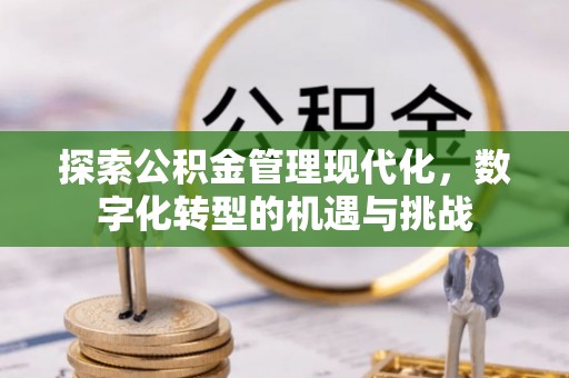 巍山探索公积金管理现代化，数字化转型的机遇与挑战