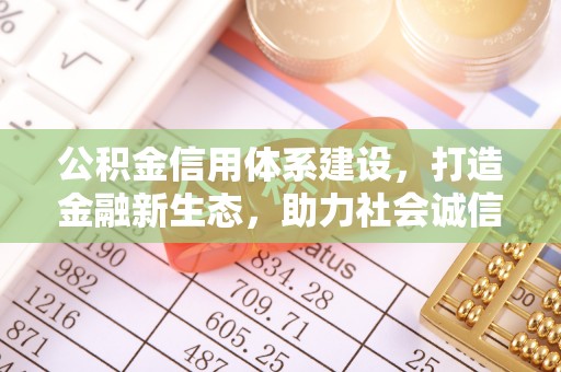 巍山公积金信用体系建设，打造金融新生态，助力社会诚信发展