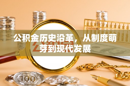 巍山公积金历史沿革，从制度萌芽到现代发展
