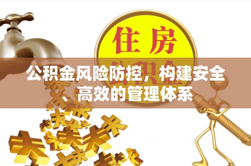 巍山公积金风险防控，构建安全、高效的管理体系