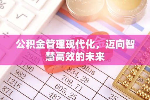 巍山公积金管理现代化，迈向智慧高效的未来
