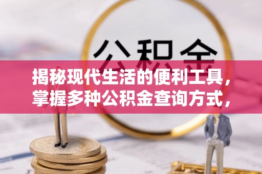 巍山揭秘现代生活的便利工具，掌握多种公积金查询方式，让财富管理更轻松