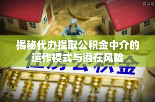巍山揭秘代办提取公积金中介的运作模式与潜在风险