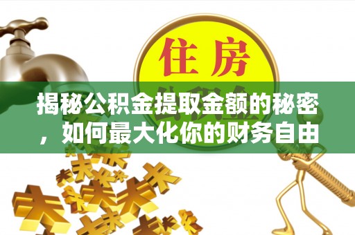 巍山揭秘公积金提取金额的秘密，如何最大化你的财务自由