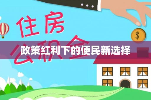 巍山政策红利下的便民新选择