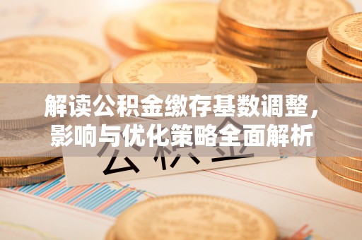 巍山解读公积金缴存基数调整，影响与优化策略全面解析