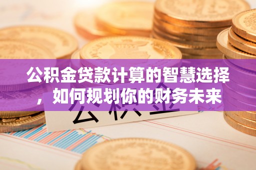 巍山公积金贷款计算的智慧选择，如何规划你的财务未来