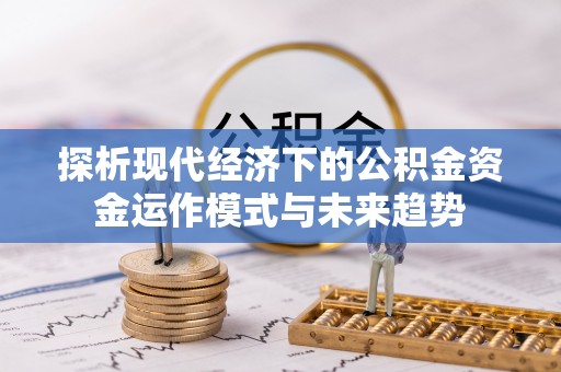 巍山探析现代经济下的公积金资金运作模式与未来趋势