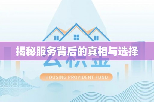 巍山揭秘服务背后的真相与选择